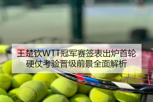 王楚钦WTT冠军赛签表出炉首轮硬仗考验晋级前景全面解析